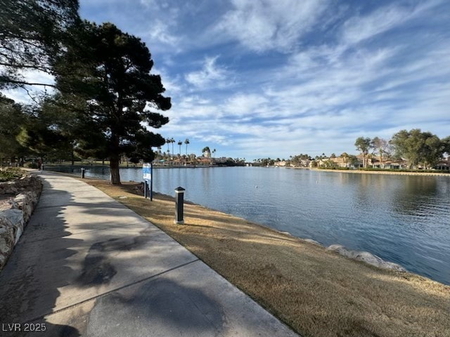 2637 Ohio Ct, Las Vegas, NV 89128 - water view