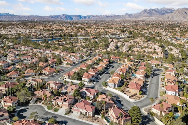 2637 Ohio Ct, Las Vegas, NV 89128 - aerial view of property and surrounding area featuring nearby suburban area
