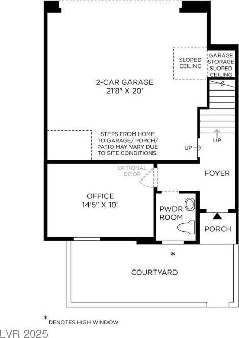 650 Agate Bridge St, Las Vegas, NV 89138 - view of property floor plan