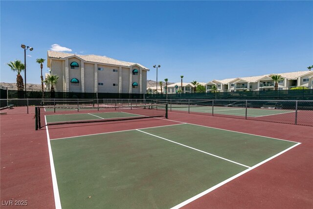 3550 Bay Sands Dr Unit 3089, Laughlin, NV 89029 - view of tennis court featuring community basketball court and a residential view