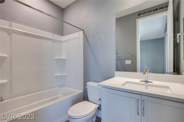 10342 Kesington Dr, Las Vegas, NV 89135 - bathroom featuring vanity and washtub / shower combination