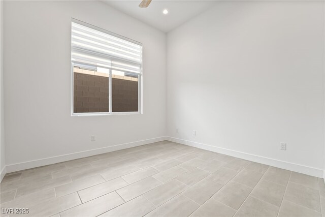 10919 Vista Altura Ave, Las Vegas, NV 89135 - unfurnished room featuring ceiling fan and recessed lighting