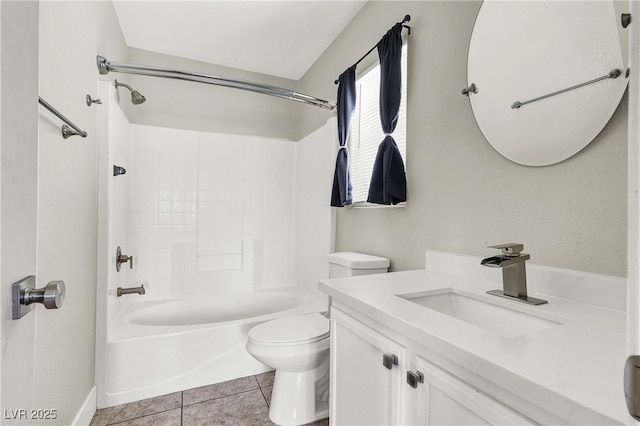 5200 Paradise Skies Ave, Las Vegas, NV 89156 - full bath with shower / tub combination, vanity, and tile patterned floors