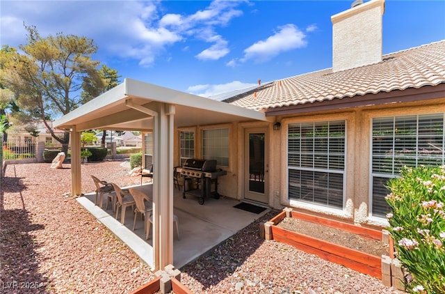 4909 Desert Poppy Dr, Las Vegas, NV 89130 - view of patio featuring area for grilling