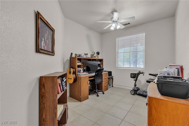 825 W Ryan Ave, Overton, NV 89040 - office space featuring a ceiling fan and light tile patterned floors