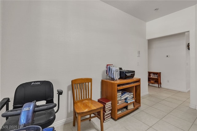825 W Ryan Ave, Overton, NV 89040 - sitting room with light tile patterned flooring and baseboards