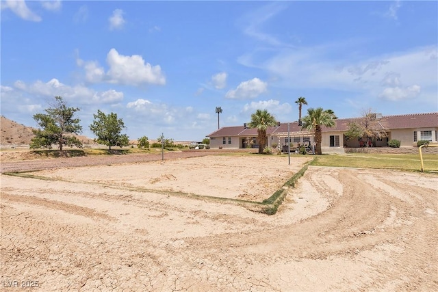 825 W Ryan Ave, Overton, NV 89040 - view of front facade featuring volleyball court