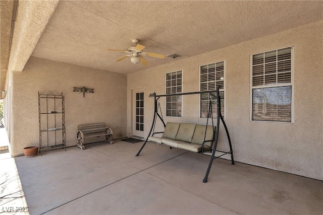 825 W Ryan Ave, Overton, NV 89040 - view of patio with a ceiling fan