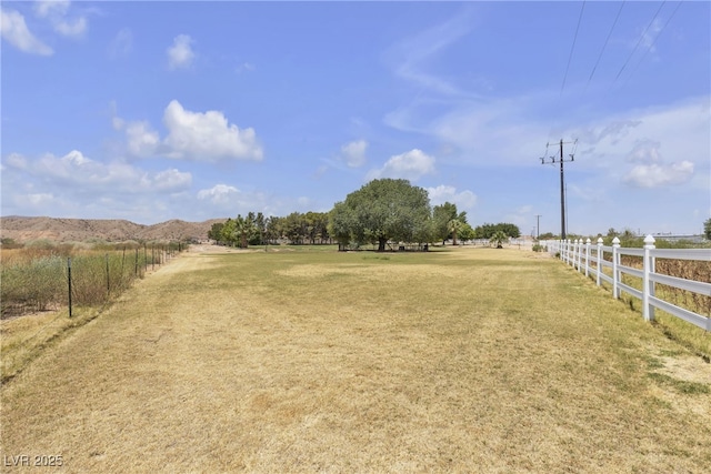 825 W Ryan Ave, Overton, NV 89040 - view of yard with a rural view