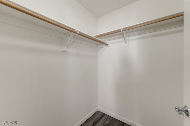 23 E Agate Ave Unit 308, Las Vegas, NV 89123 - spacious closet with dark wood-style floors