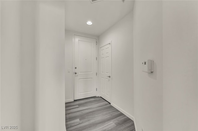 23 E Agate Ave Unit 308, Las Vegas, NV 89123 - corridor featuring wood finished floors and recessed lighting
