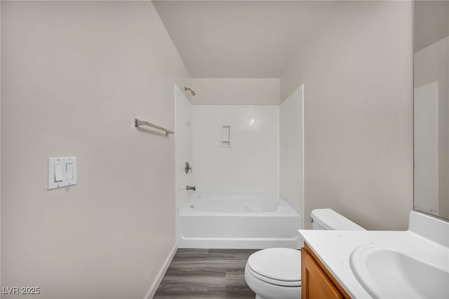 23 E Agate Ave Unit 308, Las Vegas, NV 89123 - full bathroom featuring wood finished floors, vanity, and shower / bath combination