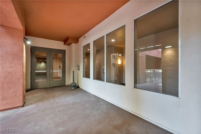 23 E Agate Ave Unit 308, Las Vegas, NV 89123 - view of patio / terrace featuring french doors