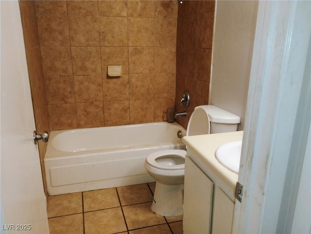 2698 Alicialynn Way, Las Vegas, NV 89121 - full bathroom with tile patterned floors, vanity, and bathtub / shower combination