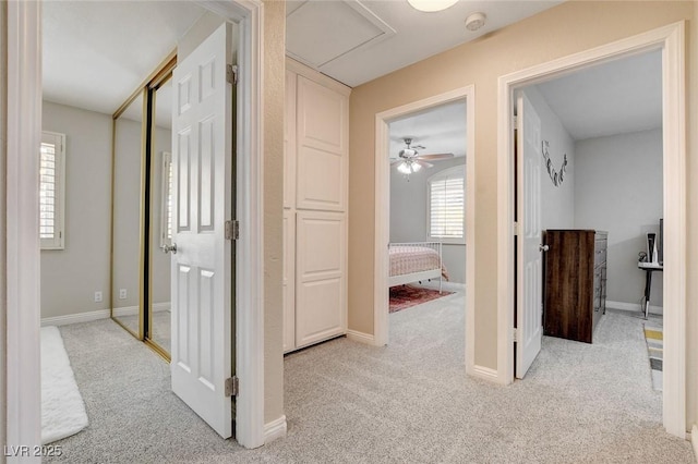 2073 Sapphire Valley Ave, Henderson, NV 89074 - hall with light carpet