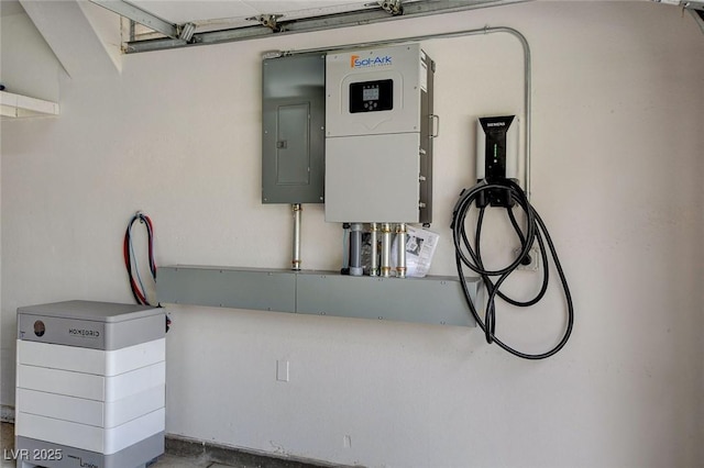 2073 Sapphire Valley Ave, Henderson, NV 89074 - garage with electric panel