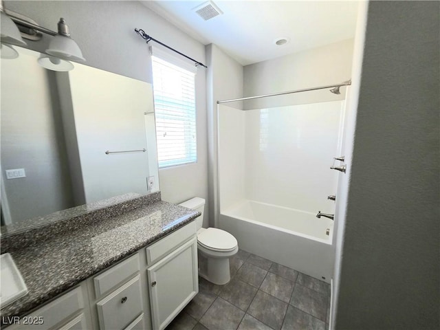 3708 Fuselier Dr, North Las Vegas, NV 89032 - full bathroom featuring vanity, washtub / shower combination, and tile patterned floors