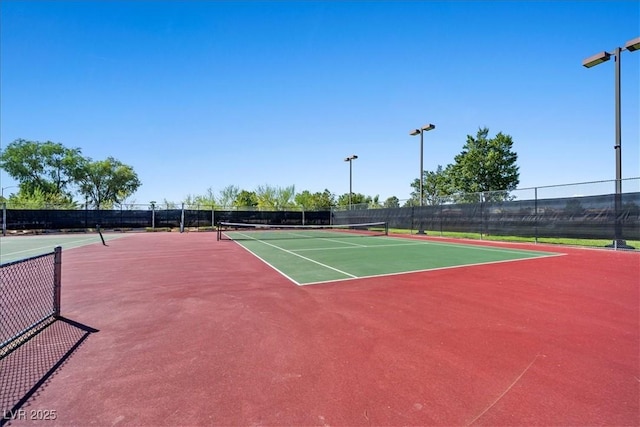 3708 Fuselier Dr, North Las Vegas, NV 89032 - view of tennis court featuring community basketball court