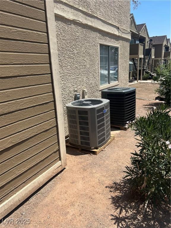 2722 Alicialynn Way, Las Vegas, NV 89121 - exterior view of a central AC unit