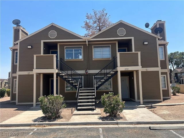 2722 Alicialynn Way, Las Vegas, NV 89121 - multi unit property featuring a chimney and stairway