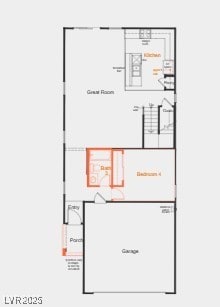 9912 Landings St, Las Vegas, NV 89141 - view of room layout
