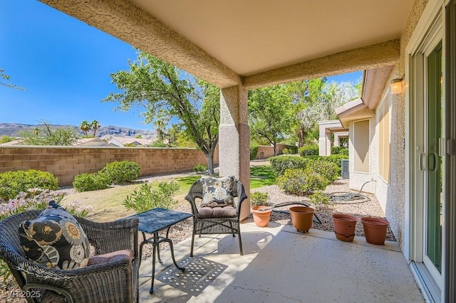 2085 Joy View Ln, Henderson, NV 89012 - fenced backyard with a patio