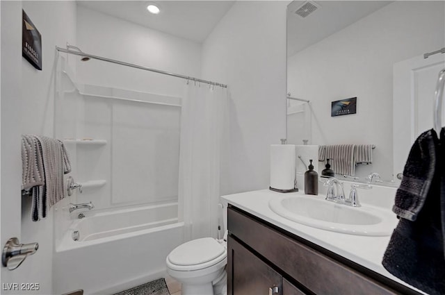 7853 Bethel Heights Ln, Las Vegas, NV 89113 - full bath with shower / bath combo and vanity