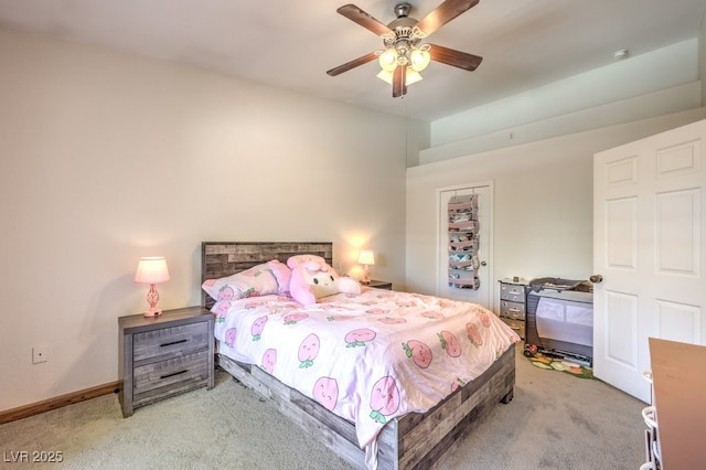 520 Arrowhead Trl Unit 522, Henderson, NV 89015 - bedroom with carpet flooring and a ceiling fan