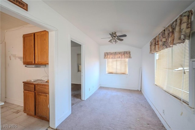 1213 New Mexico St, Boulder City, NV 89005 - spare room with a ceiling fan and lofted ceiling