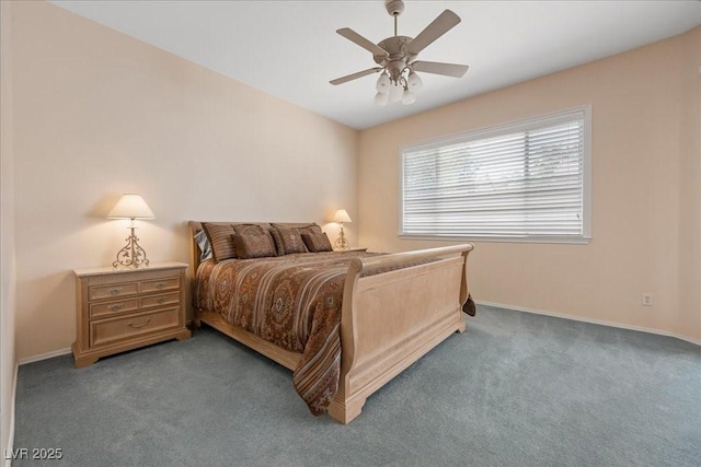 745 Diamond Bend Ave, Las Vegas, NV 89123 - carpeted bedroom featuring baseboards and a ceiling fan