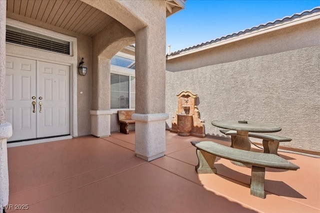 745 Diamond Bend Ave, Las Vegas, NV 89123 - view of patio / terrace