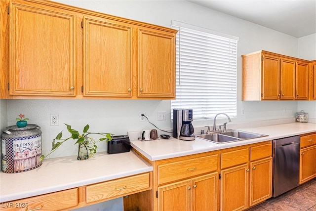 8853 Kingswood Dr, Las Vegas, NV 89147 - kitchen with dishwasher and light countertops