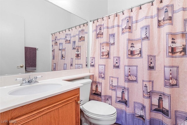 8853 Kingswood Dr, Las Vegas, NV 89147 - full bathroom featuring vanity and a shower with shower curtain