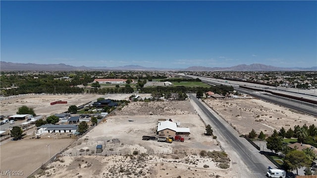 7130 Bilpar Rd, Las Vegas, NV 89131 - drone / aerial view of a mountain backdrop