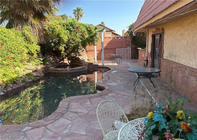 3167 El Cedro Cir, Las Vegas, NV 89121 - view of patio featuring outdoor dining space