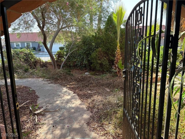 3167 El Cedro Cir, Las Vegas, NV 89121 - view of yard with a gate