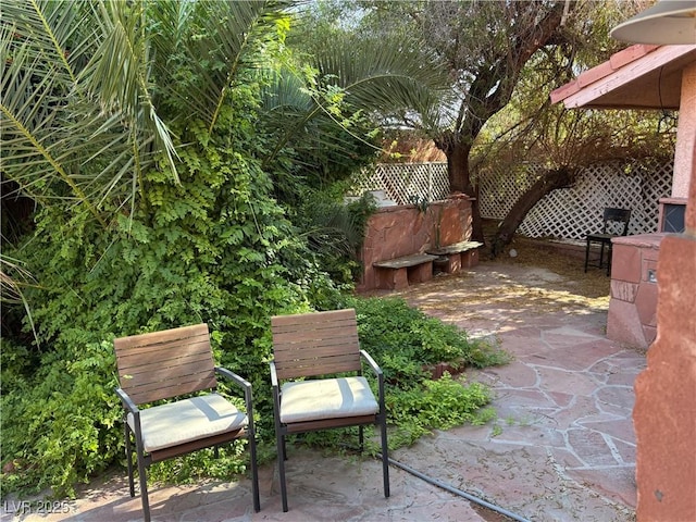 3167 El Cedro Cir, Las Vegas, NV 89121 - view of patio