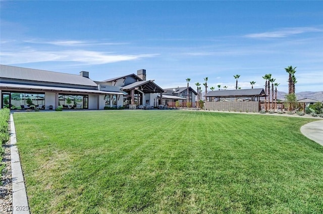 2383 Elmont Ave, North Las Vegas, NV 89086 - view of yard