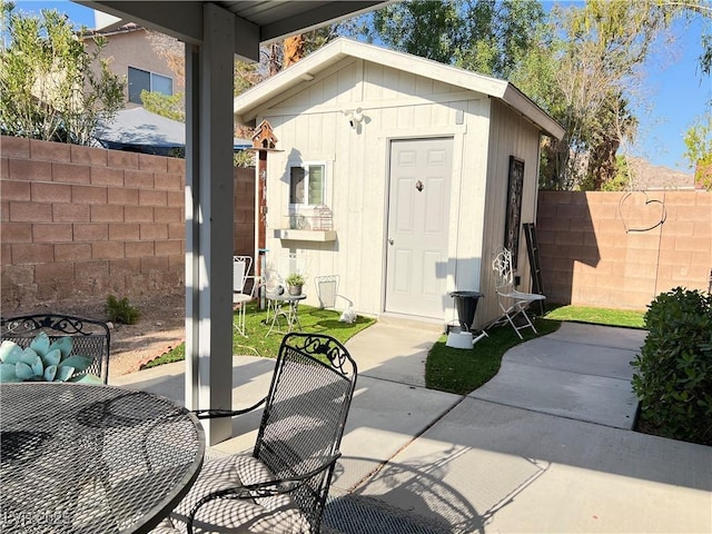 6292 Yucca Valley Ct, Las Vegas, NV 89142 - view of outdoor structure featuring outdoor dining area