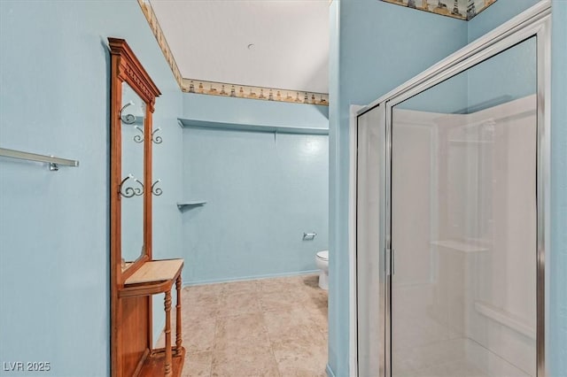 6868 Sky Pointe Dr Unit 1107, Las Vegas, NV 89131 - full bath featuring a stall shower and toilet