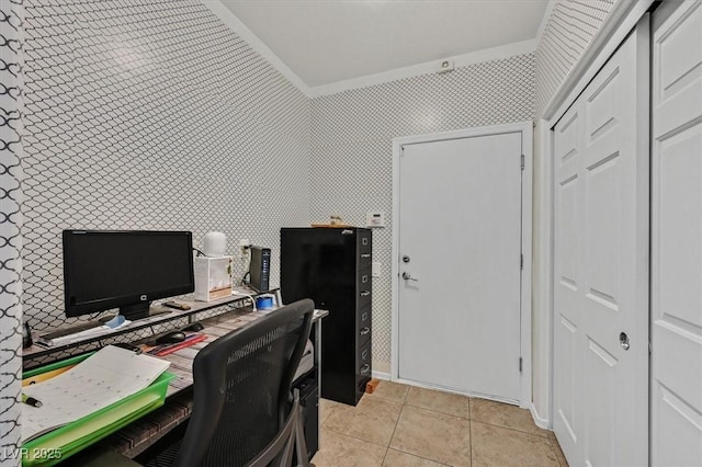 6868 Sky Pointe Dr Unit 1107, Las Vegas, NV 89131 - office featuring light tile patterned floors