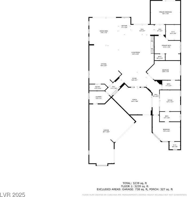 9233 Canyon Mesa Dr, Las Vegas, NV 89144 - view of property floor plan