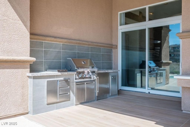 9233 Canyon Mesa Dr, Las Vegas, NV 89144 - view of patio featuring area for grilling