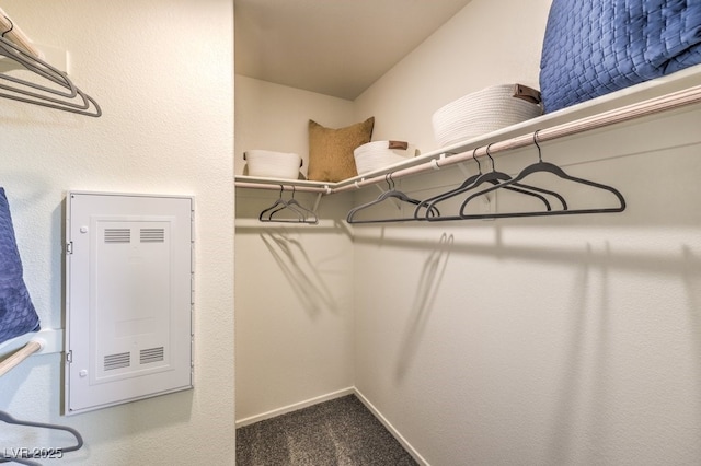 7955 Aurora Sky St Unit 631, North Las Vegas, NV 89084 - spacious closet featuring dark carpet