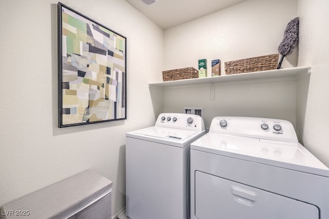 7955 Aurora Sky St Unit 631, North Las Vegas, NV 89084 - laundry area with independent washer and dryer