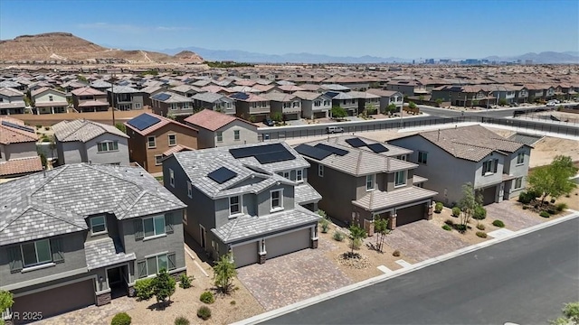 10058 Matter Overlook Dr, Las Vegas, NV 89178 - aerial perspective of suburban area with mountains