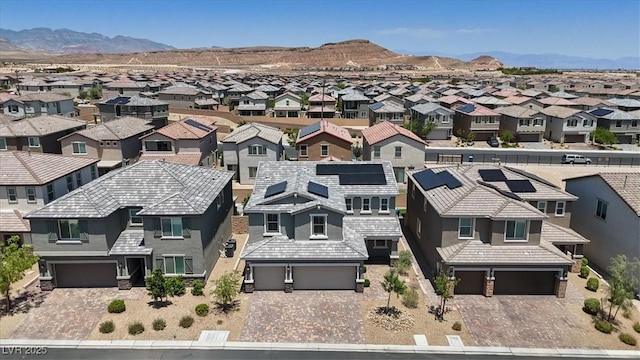 10058 Matter Overlook Dr, Las Vegas, NV 89178 - aerial perspective of suburban area with mountains