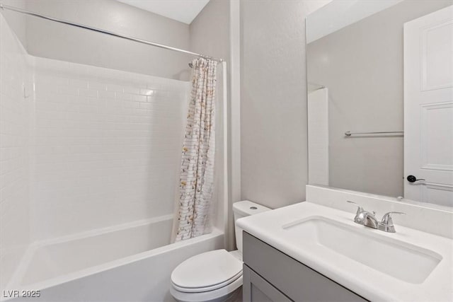 10058 Matter Overlook Dr, Las Vegas, NV 89178 - full bathroom featuring vanity and shower / bath combination with curtain
