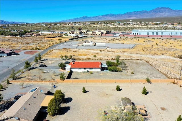 2801 Peggy Ave, Pahrump, NV 89048 - aerial view of mountains and a desert landscape