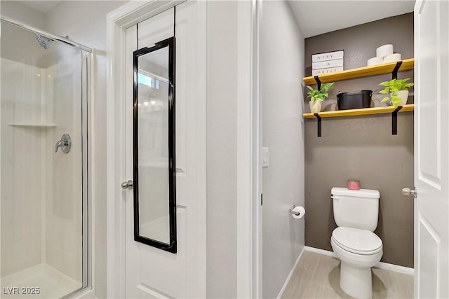 1113 Fragrant Cactus Ct, North Las Vegas, NV 89031 - bathroom featuring a shower stall and toilet